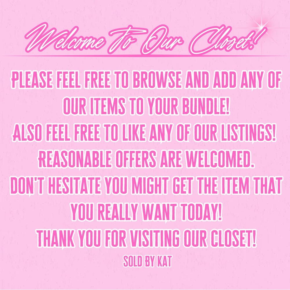 Check out our closet